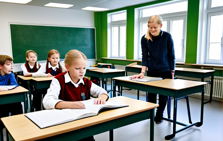 세계적 교육 시스템 비교  어떤 점이 다를까 - Japanese Education Philosophy**

"A classroom scene in Japan, children (ages 7-8) fully clothed in s...